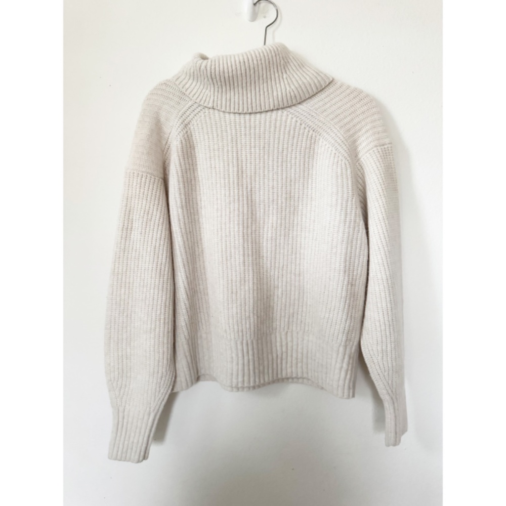Everlane The Felted Merino Shawl Collar Sweater - Picture 4 of 7